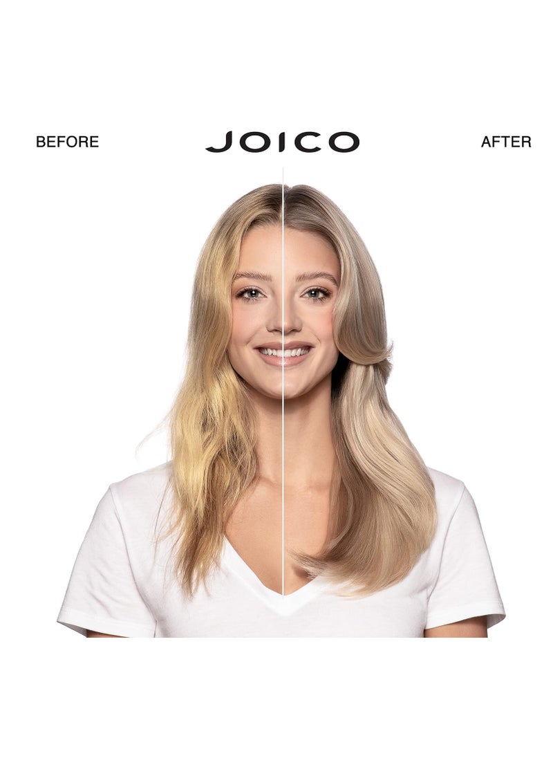 Joico Color Balance Purple Conditioner | For Cool Blonde or Gray Hair | Eliminate Brassy Yellow Tones | Boost Color Vibrancy & Shine | UV Protection | With Rosehip Oil & Green Tea Extract