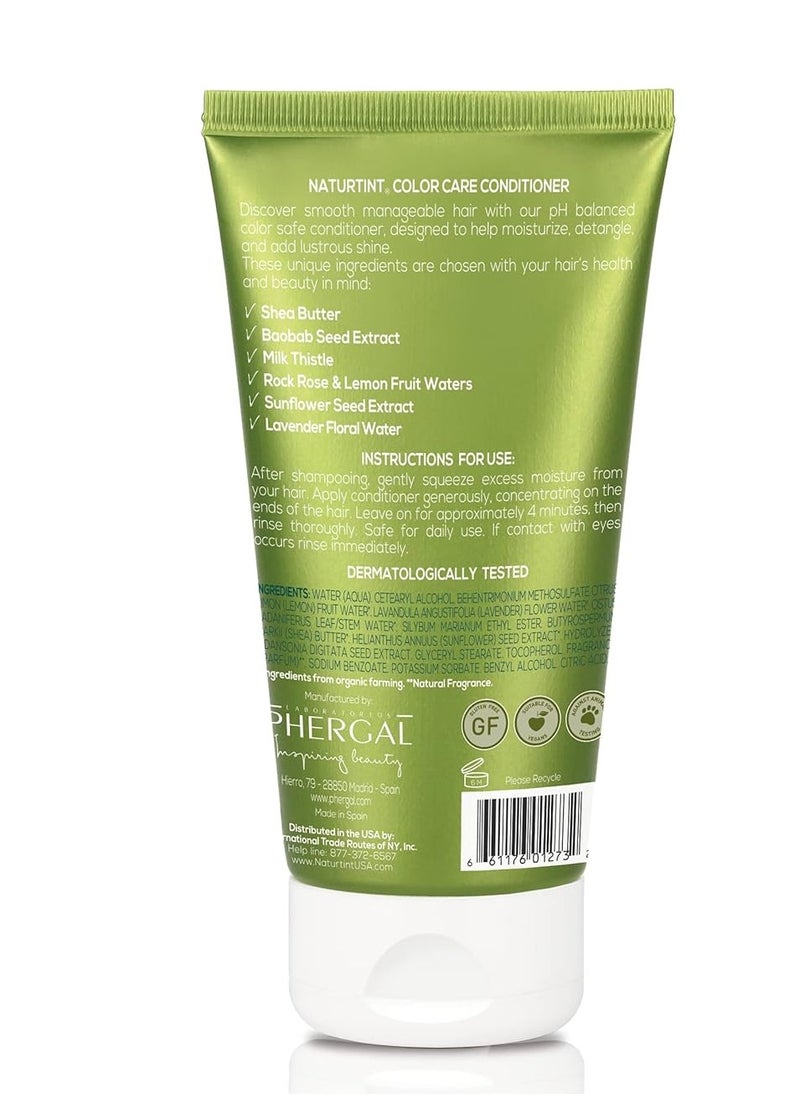 Naturtint Color Care Conditioner for Color-Treated, Dry, or Normal Hair, Formulated to Retain Vibrancy without Parabens, Sodium Lauryl Sulfate or Sodium Laureth Sulfate