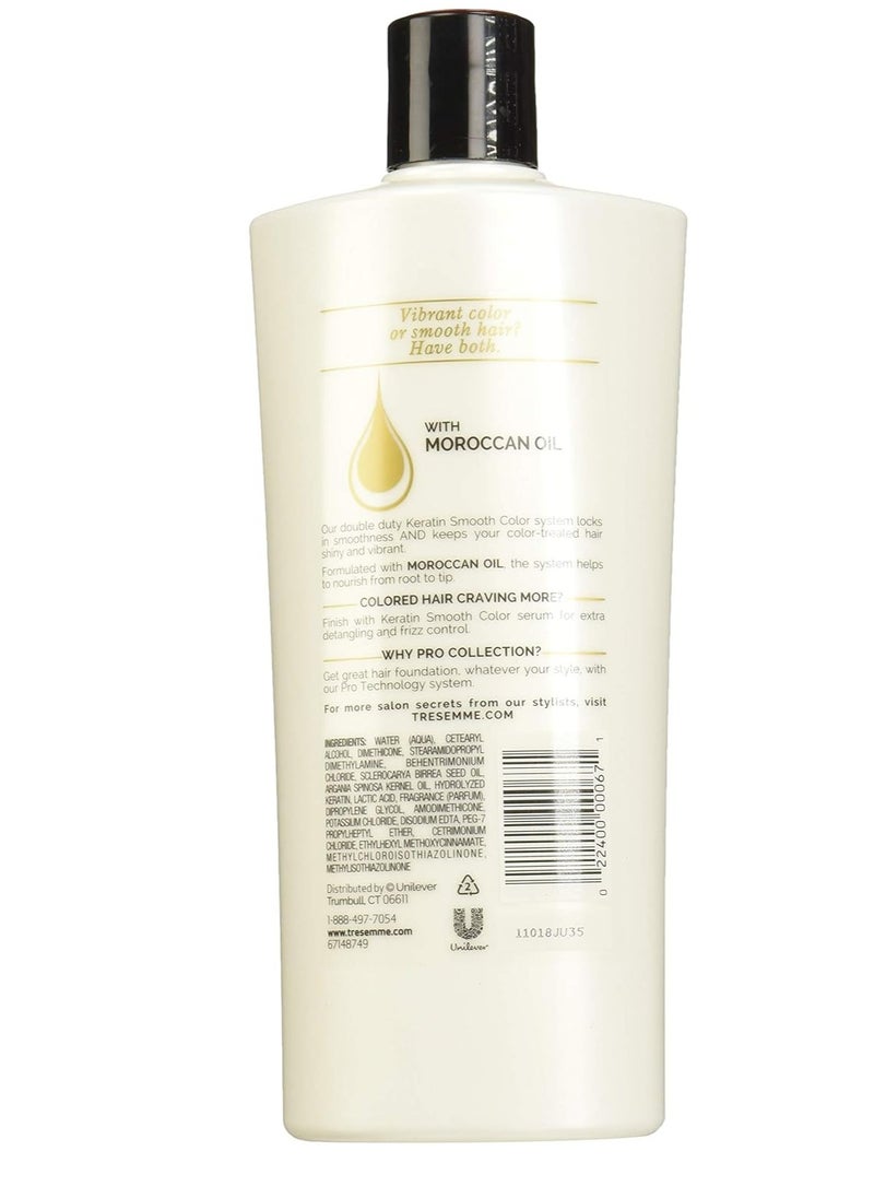 Tresemme Keratin Smooth Color Conditioner for Unisex, 22 Ounce