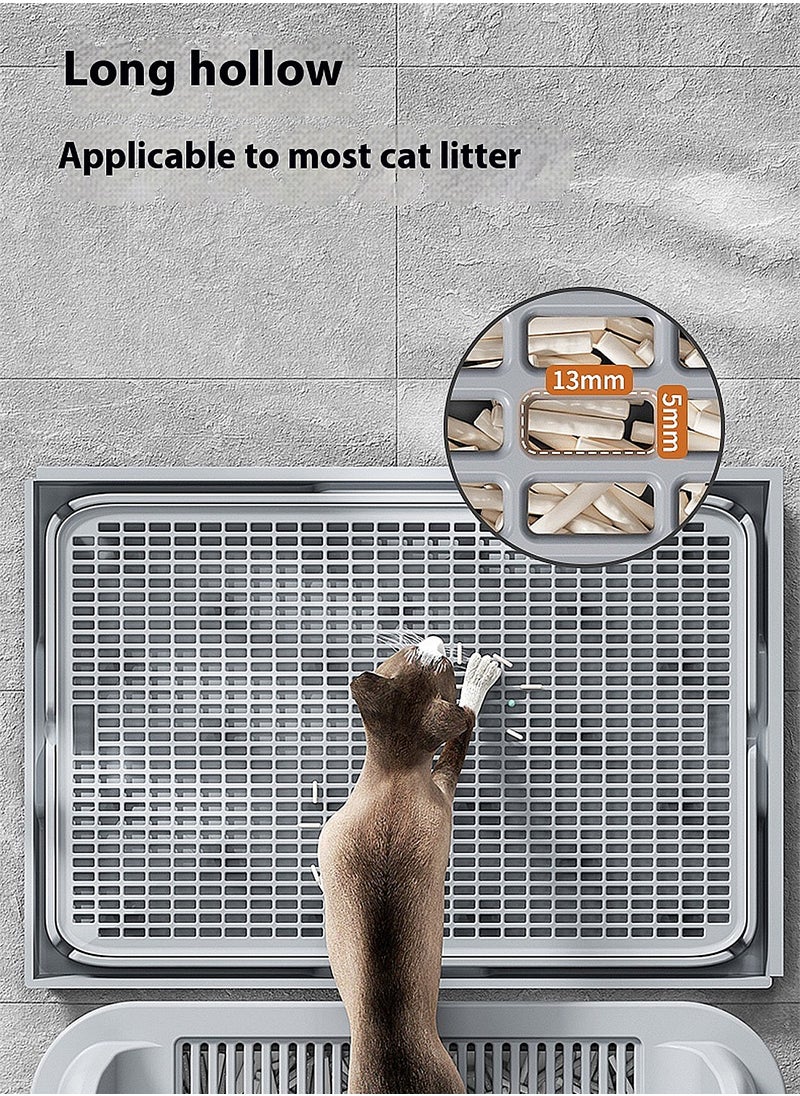 Stainless steel cat litter box