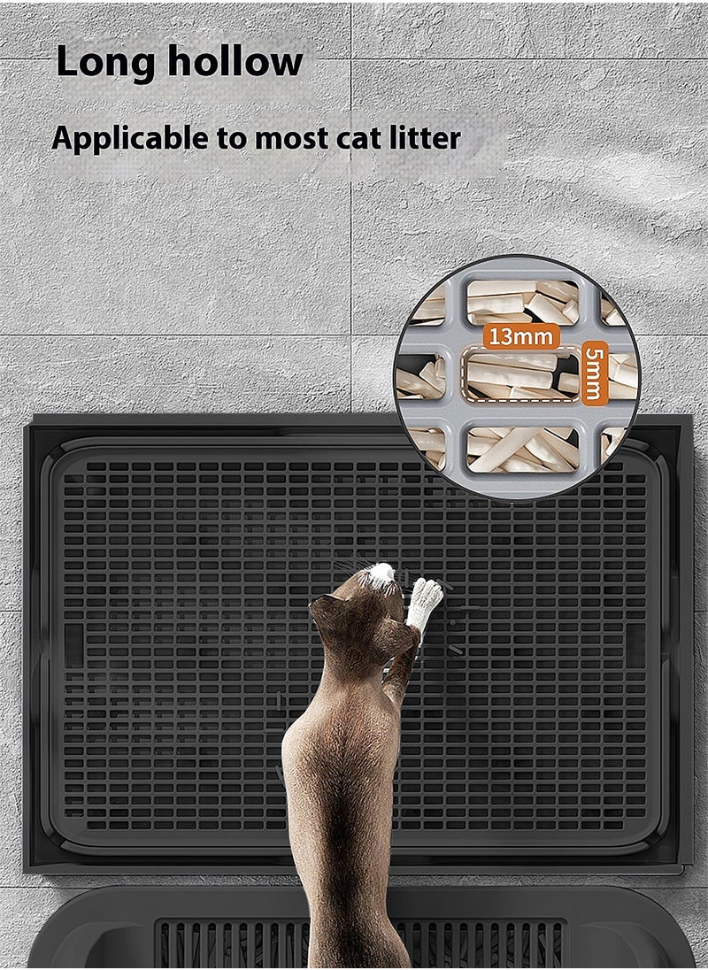 Stainless steel cat litter box