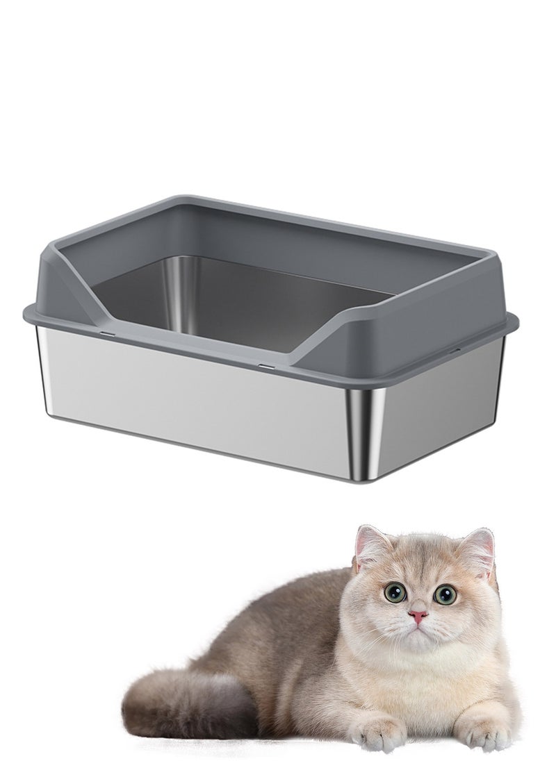 Cat Litter Box Dark Grey