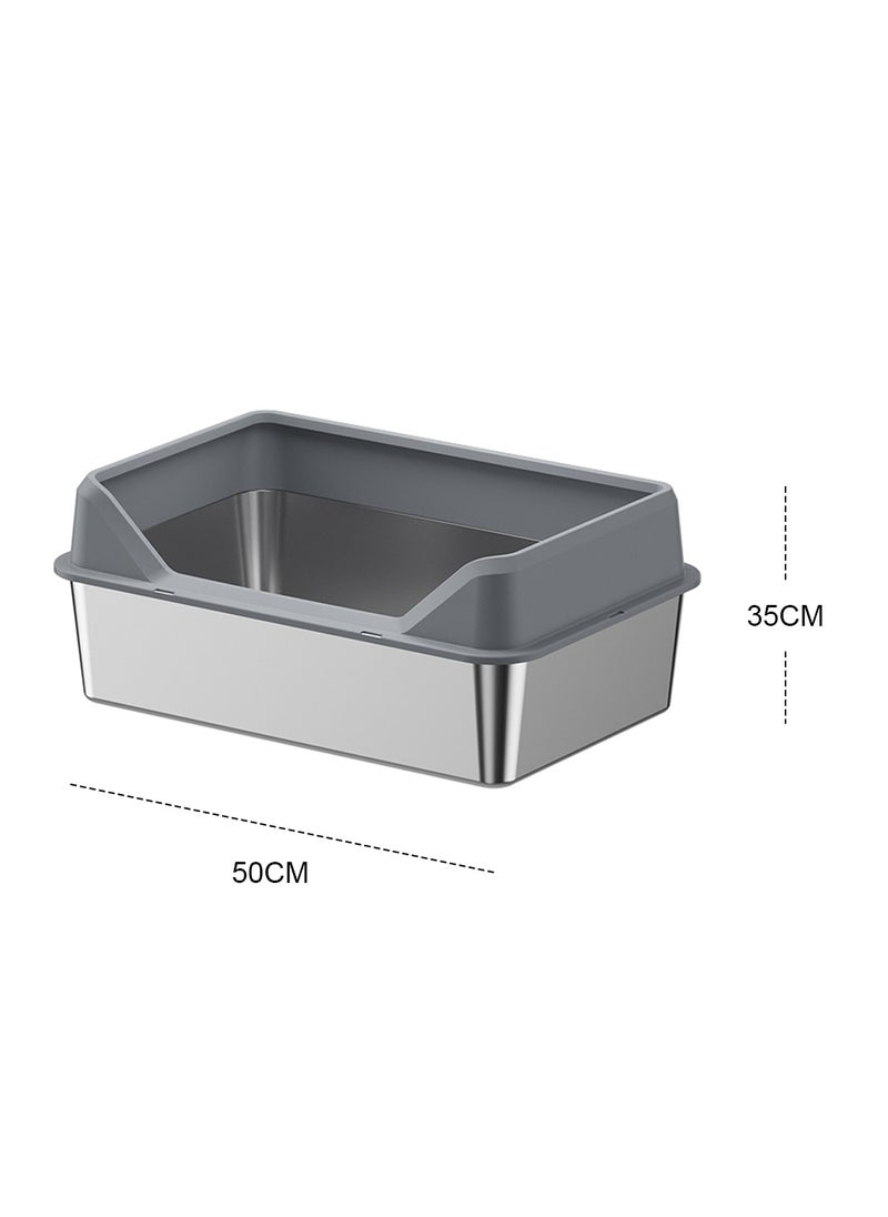 Cat Litter Box Dark Grey