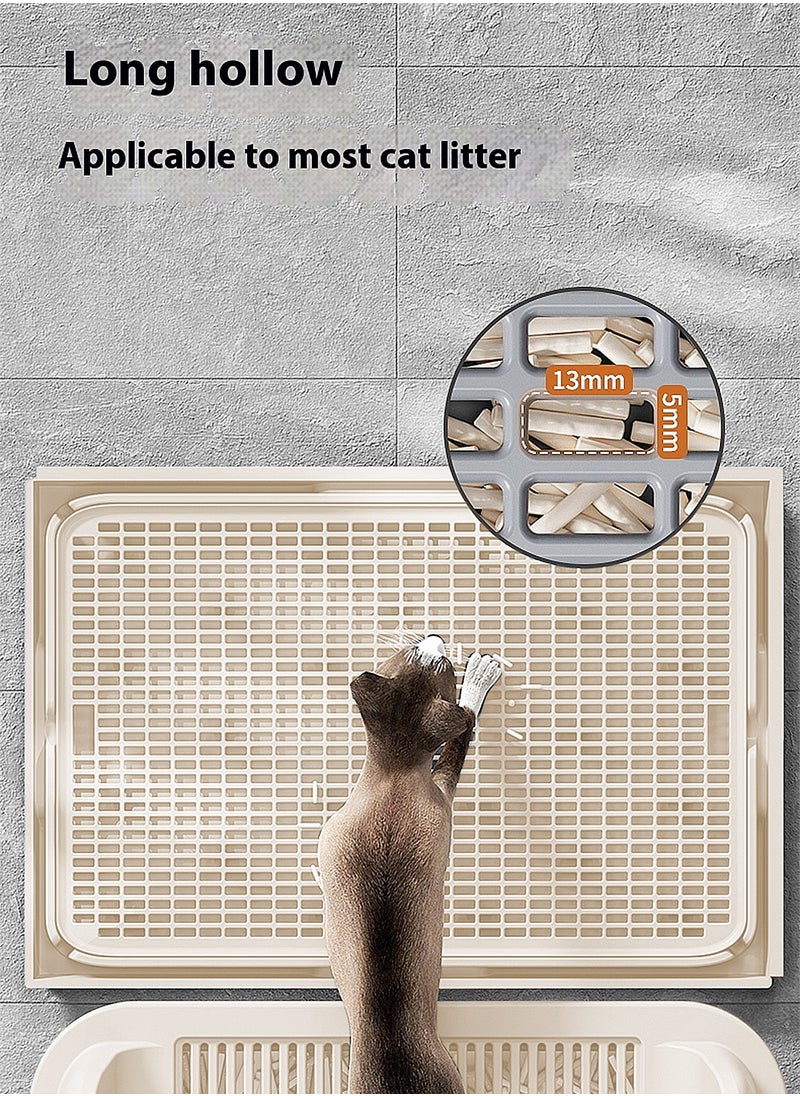 Stainless steel cat litter box