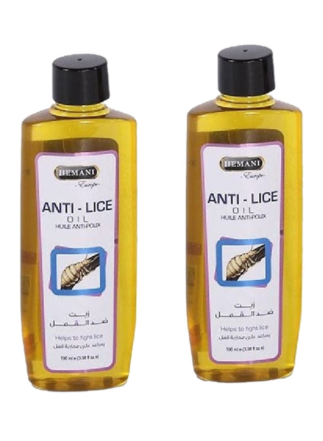 Pack Of 2 Anti Lice Oil 2x100ml