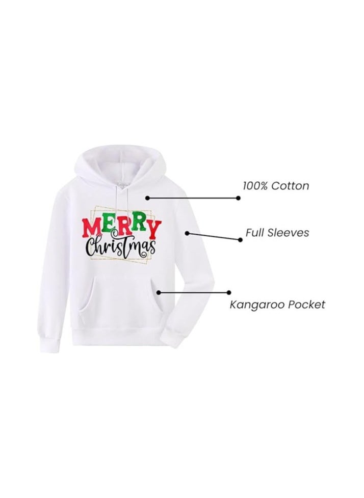 Christmas Hoodies For Women–Soft Cotton Pullover Hoodie With Drawstring–Long Sleeve Hoodie For Winter–Ideal For Holiday Celebrations,Casual Wear