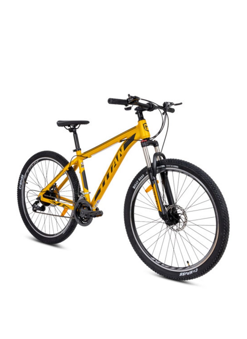 Mogoo Titan Mountain Bike 27.5 Inch, Yellow