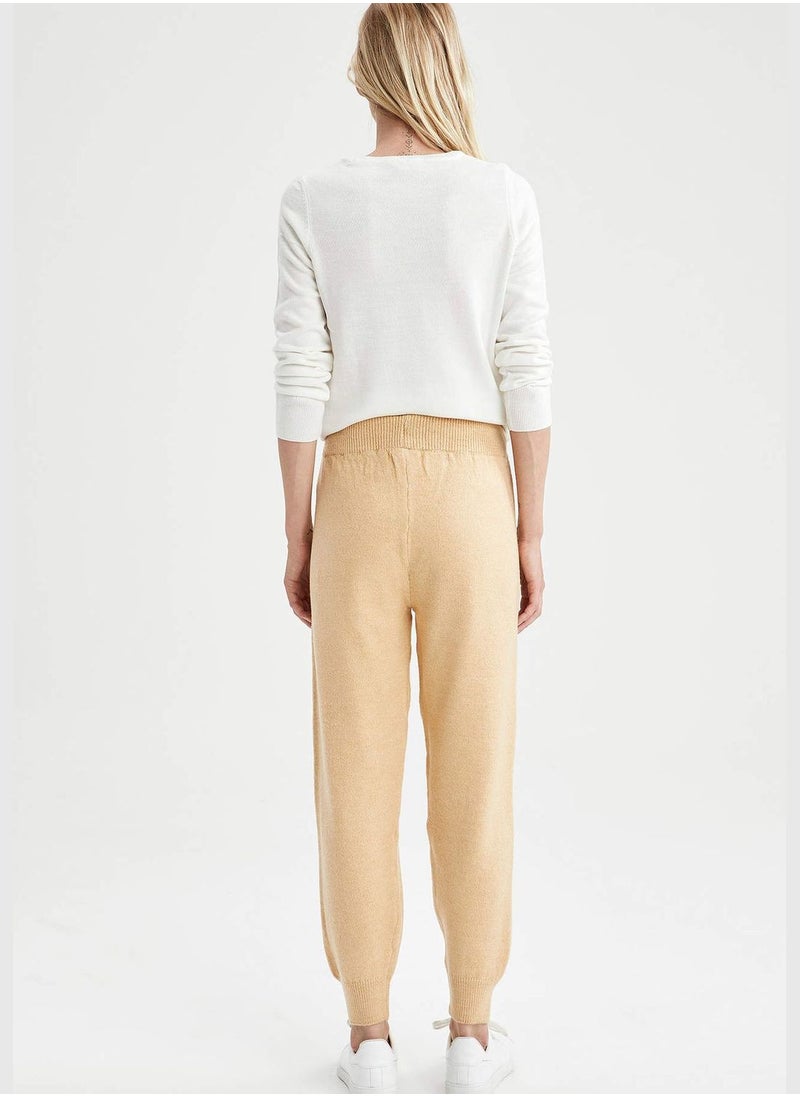 Relax Fit Knitwear Jogger Pants