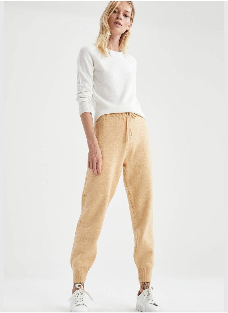 Relax Fit Knitwear Jogger Pants