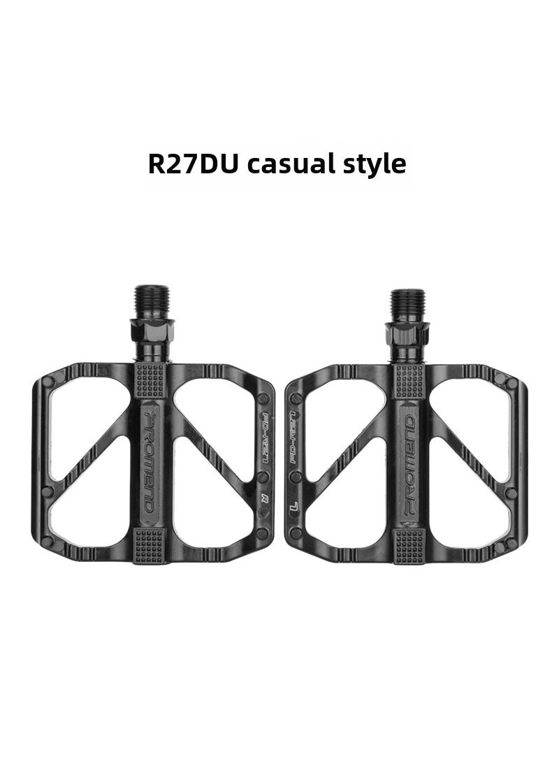 PROMEND R67 Bike Pedals Quick-Release Road AluminumDU PD-R27 black axis DU PD-R27 black axis