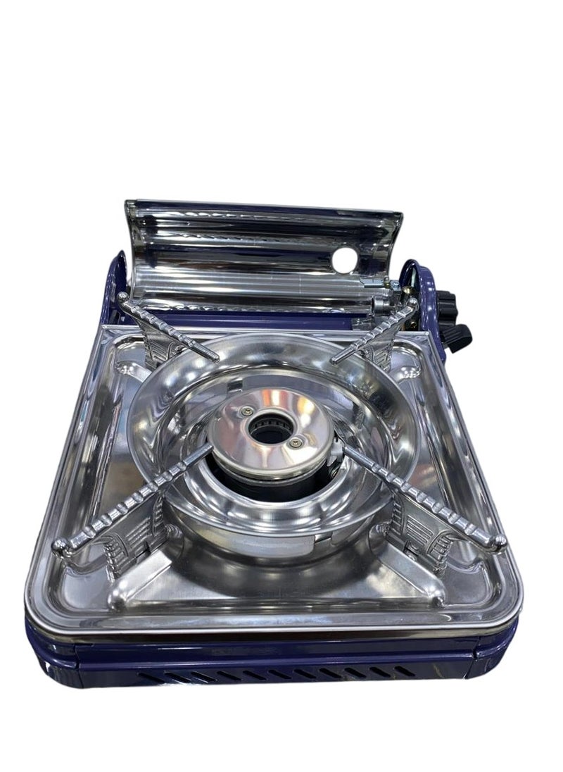 Portable Butane Gas Camping Stove With Carrying Case