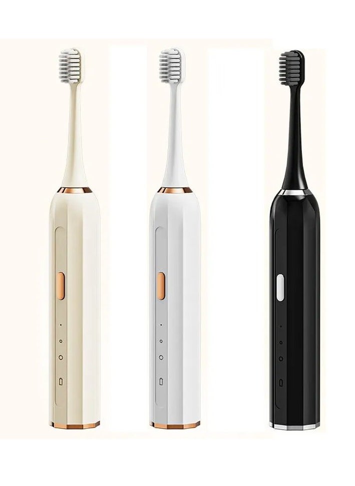 Rotating Electric Toothbrush for Adults with 8 Brush Heads, Travel Rechargeable Power Toothbrush