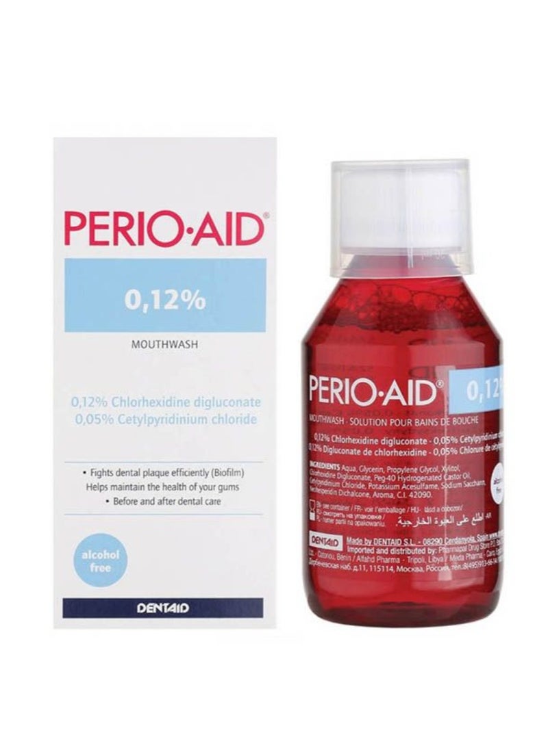 Perio Aid 0.12% Treatment Mouthwash 150 ml