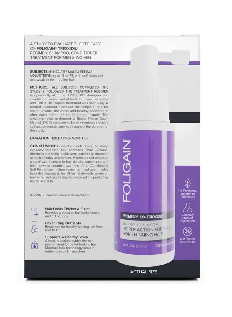 Trioxide Triple Action Formula Intensive Treatment For Women Thinning Hair