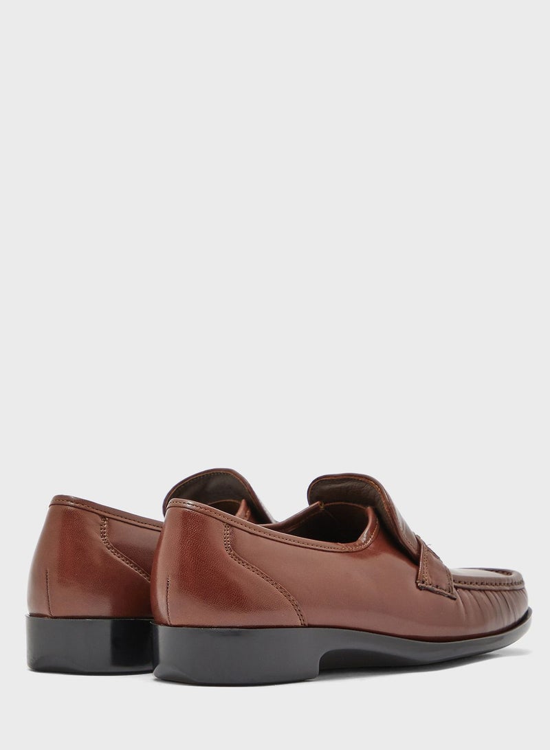 Classic Slip-On Moccasin Brown