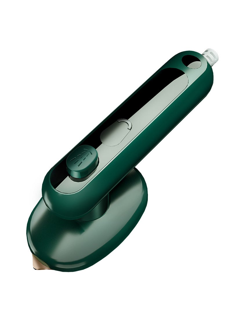 Portable Handheld Mini Iron Steamer Green-ironing