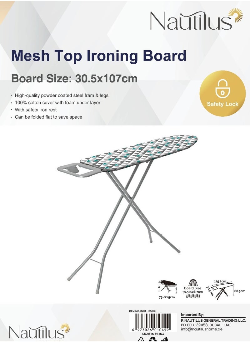 Nautilus Ironing Board 30.5CM Steel