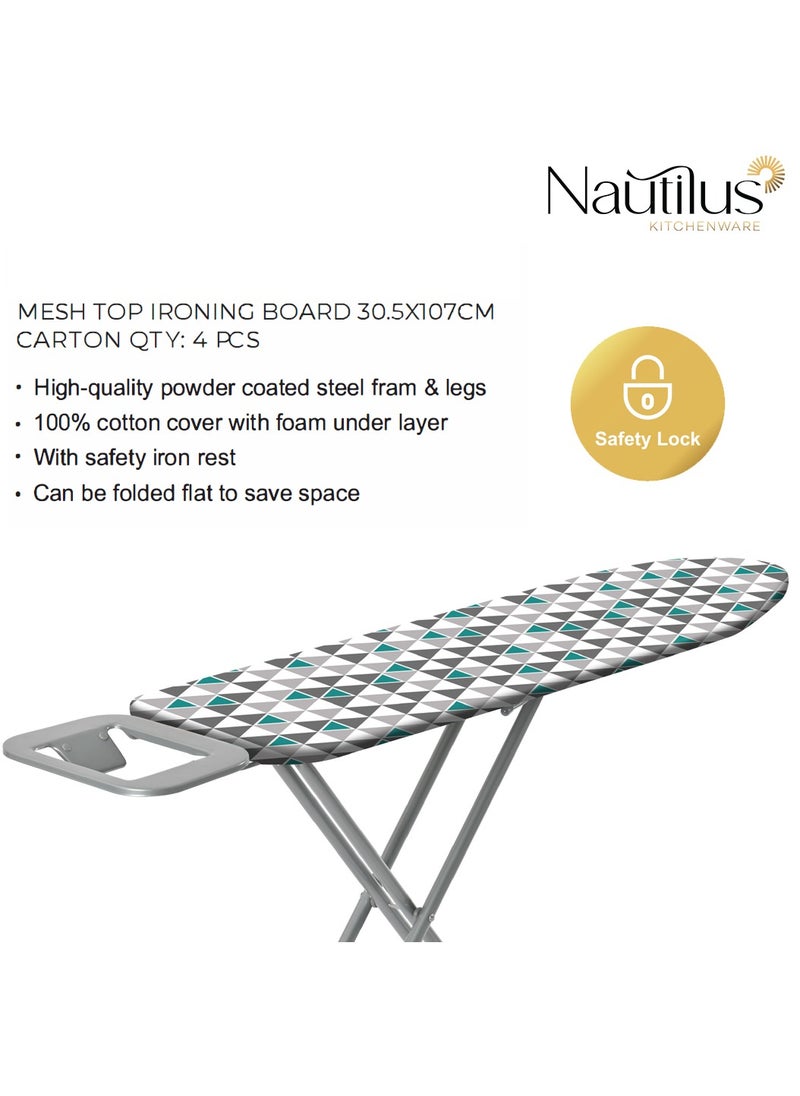 Nautilus Ironing Board 30.5CM Steel