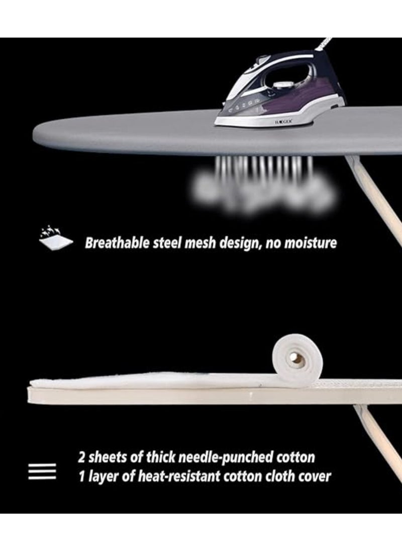 Household Ironing Board Folding Newly Enhanced Ironing Rack（15 Inches 120*40cm )