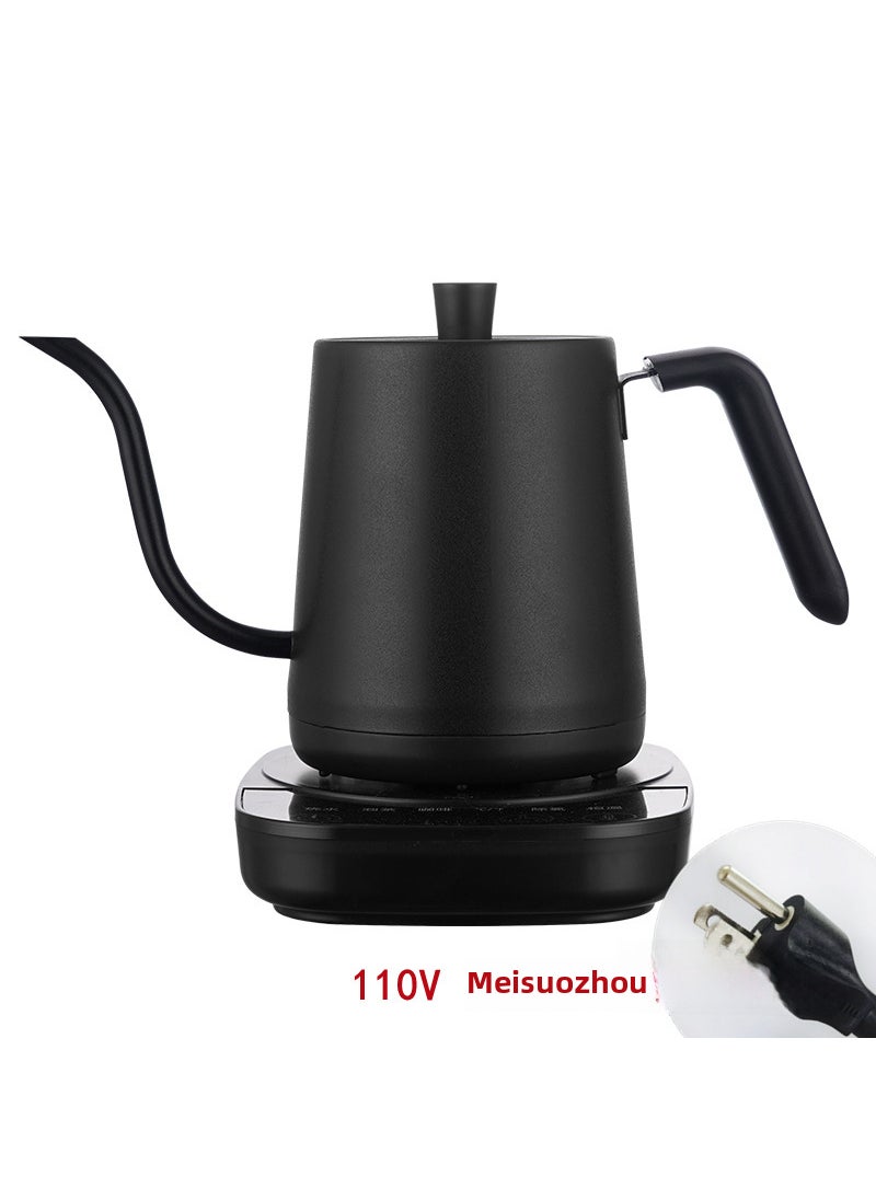 Precision Temperature Control Gooseneck Kettle A White Wood Grain 110V US Standard with Chinese for Taiwan