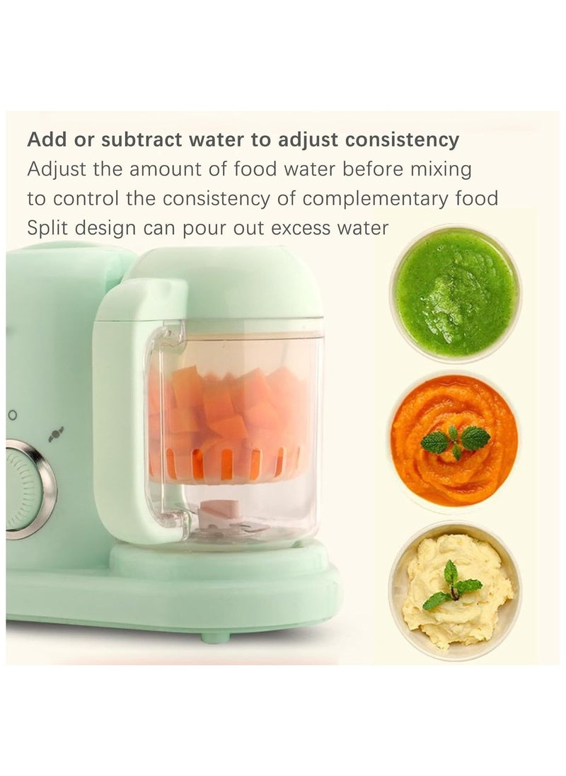 All in One Baby Food Maker and Toddler Food Processor Portable Steamer Blender And Grinder For Auto Cooking And Healthy Meal Prep  Perfect For Making Vegetable Purees And Nutritious Homemade Baby Food At Home