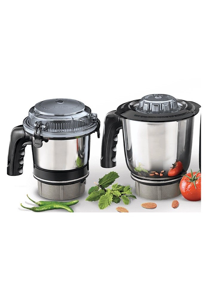 Sujata MG03 Mixer Grinder | The New Generation Mixer Grinder | Powerful and Versatile Kitchen Appliance | 1000 Watts Motor | 4 Stainless Steel Jars