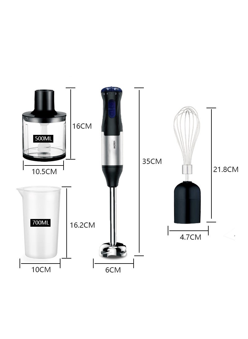 110V Handheld Immersion Blender Stick Mixer English rules