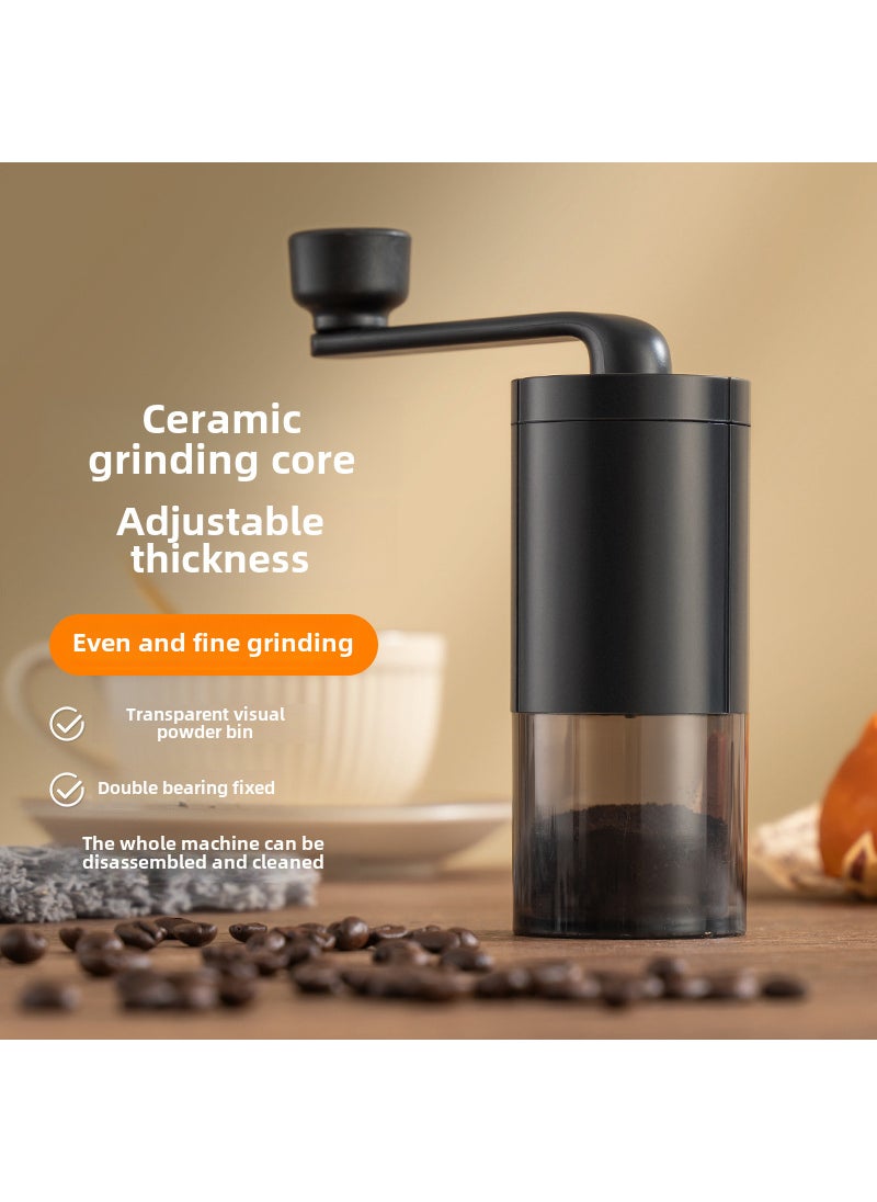 Compact Electric Coffee Grinder Stainless SteelHand Coffee Mill-Black Hand Coffee Mill-Black