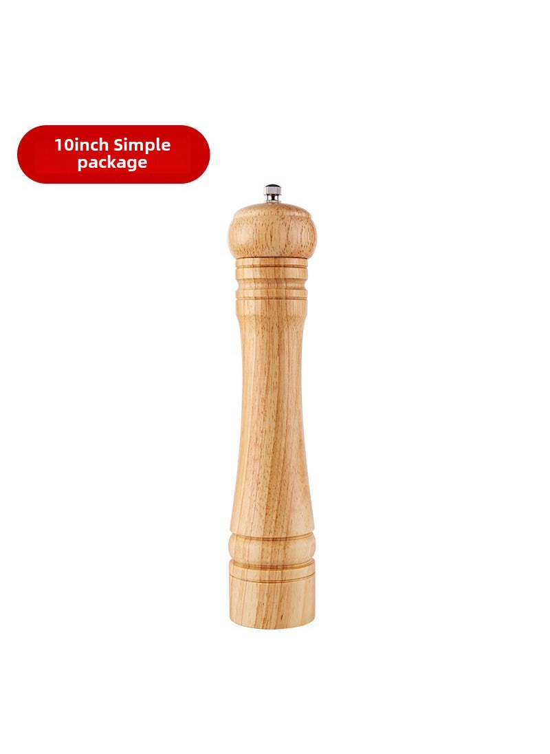 Oak Pepper Grinder Manual 5/8/10 Inch10 inch log color (Bubble Bag) 10 inch log color (Bubble Bag)