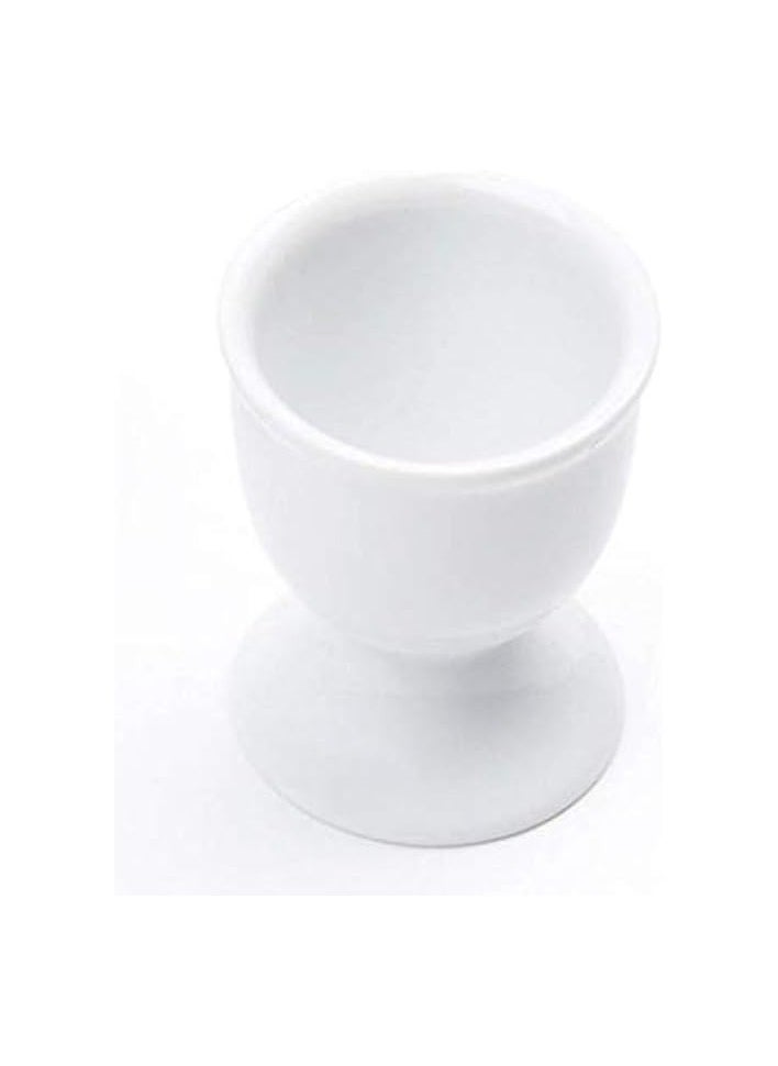 Orion Whiteware Porcelain Egg Cup C88073, 5 x 6.5 cm, White