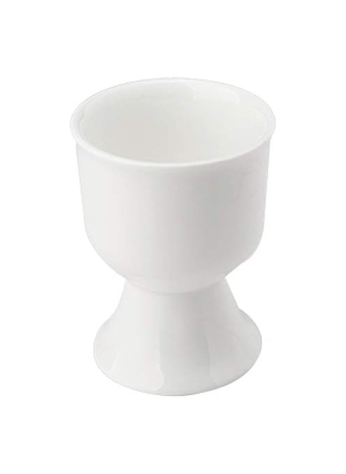 Orion Whiteware Porcelain Egg Cup C88073, 5 x 6.5 cm, White