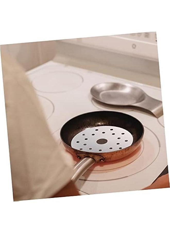 1pc Casserole Heat Conductor Stainless Steel Induction Diffuser Plate Flame Guard Plate Flame Guard Induction Hob Pans Gas Ceramic Cookware Kitchen Accessory Electromagnetic Burner