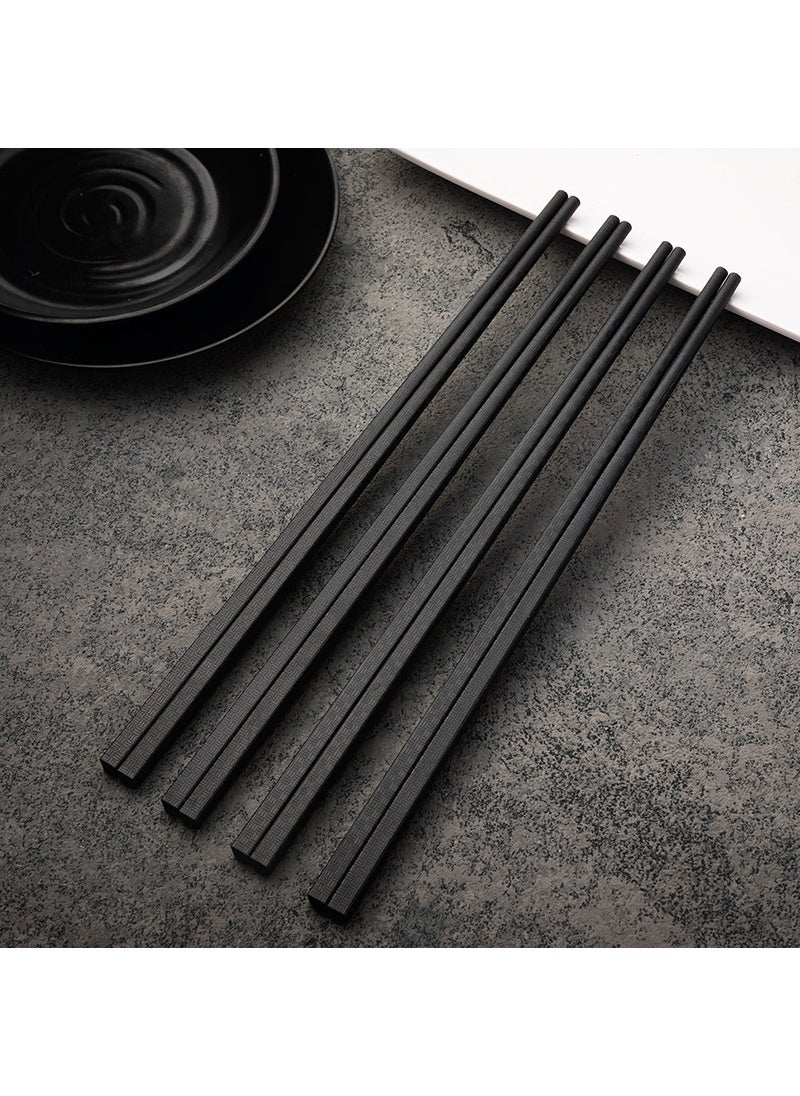 Special Chopsticks Alloy Chopsticks for Disinfection Machine Canteen Restaurant Hotel Chopsticks Hotel High Temperature Resistant Disinfection Chopsticks Teng Pavilion 27cm