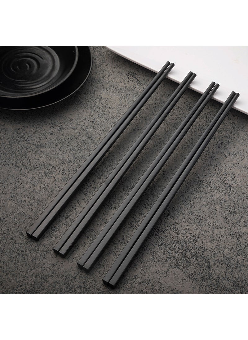 Special Chopsticks Alloy Chopsticks for Disinfection Machine Canteen Restaurant Hotel Chopsticks Hotel High Temperature Resistant Disinfection Chopsticks Classic Tablet 27cm