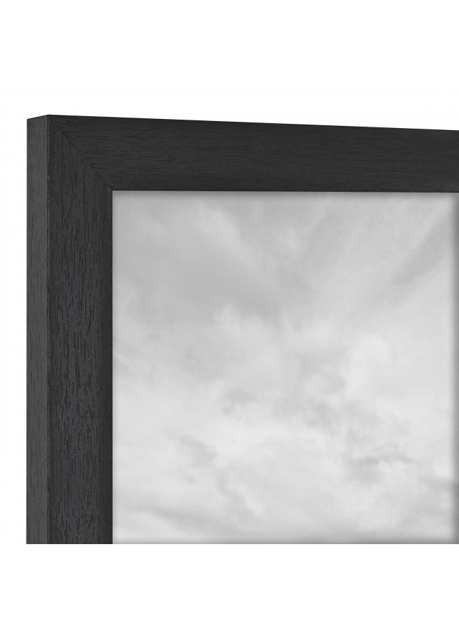 MCS Studio Gallery Frame, Black Woodgrain, 16 x 24 in, Single