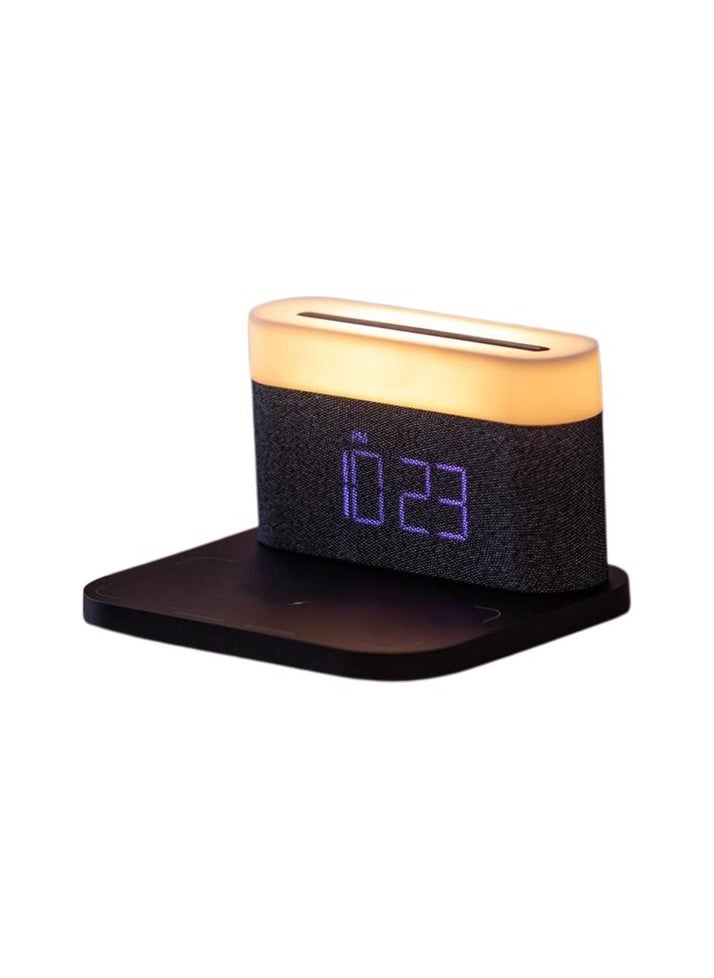 Multifunctional Electric Player Clock - Black Colour:Black Sizes:40*5*27cm