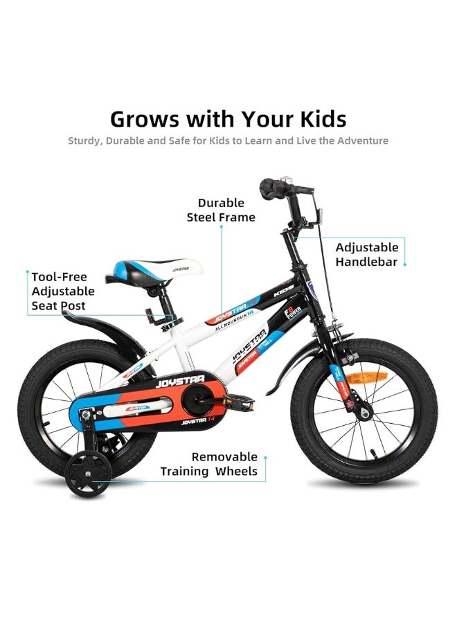 JOYSTAR New Berry Kids Bike for Boys and Girls Ages 3-10 Years Old, 12 14 16 20 Inch Kids Bicycles with Training Wheels, Easy to Install, Multiple Colors