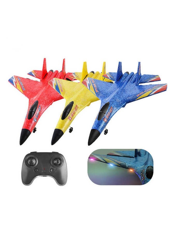 SU-27 RC Airplane Crash-resistant Anti-fall Remote Control Airplane Model For Children Kids Birthday Gift