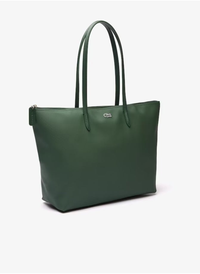 Women's L12.12 Concept Fashion Versatile Large Capacity Zipper Handbag Tote Bag Shoulder Bag Large Green