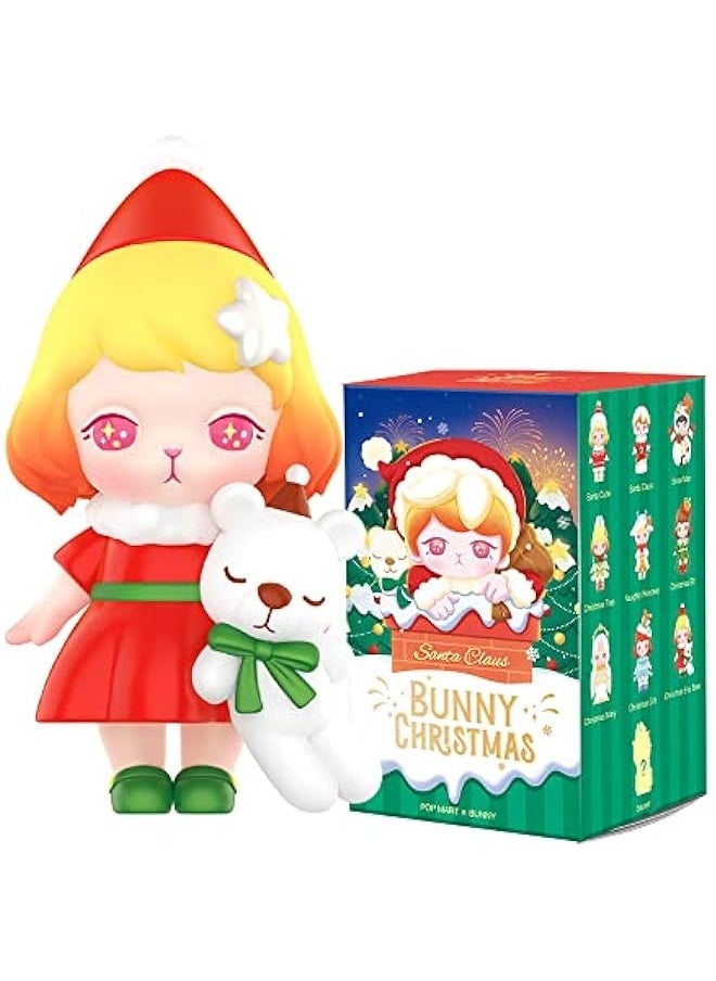 Bunny Christmas Series 3PC Action Figure Blind Box Toy Box Bulk Popular Collectible Random Art Toy Hot Toys Cute Figure Creative Gift, for Christmas Birthday Party Holiday