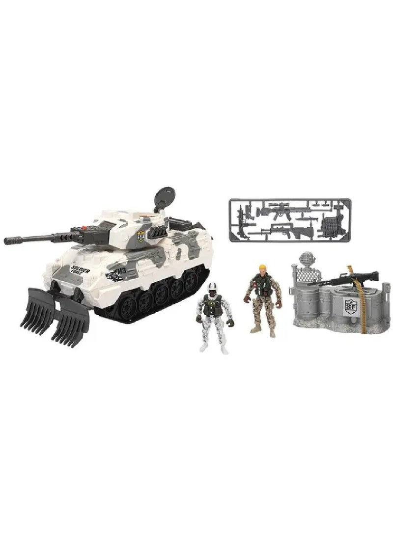 Soldier Force Snowfield Assault Playset