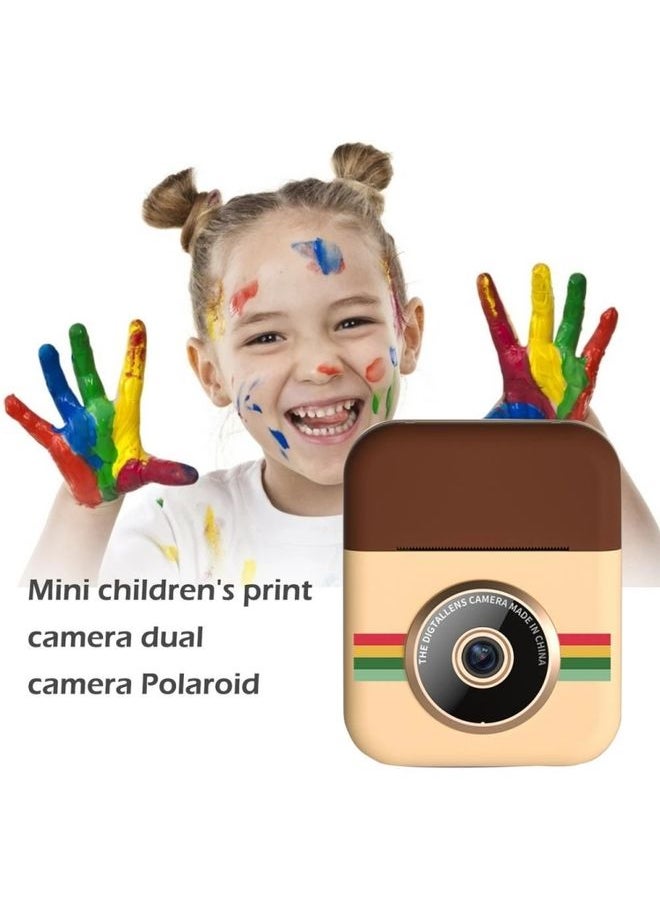 No Memory Card CP08 2.4 inch IPS HD Screen Children Instant Camera