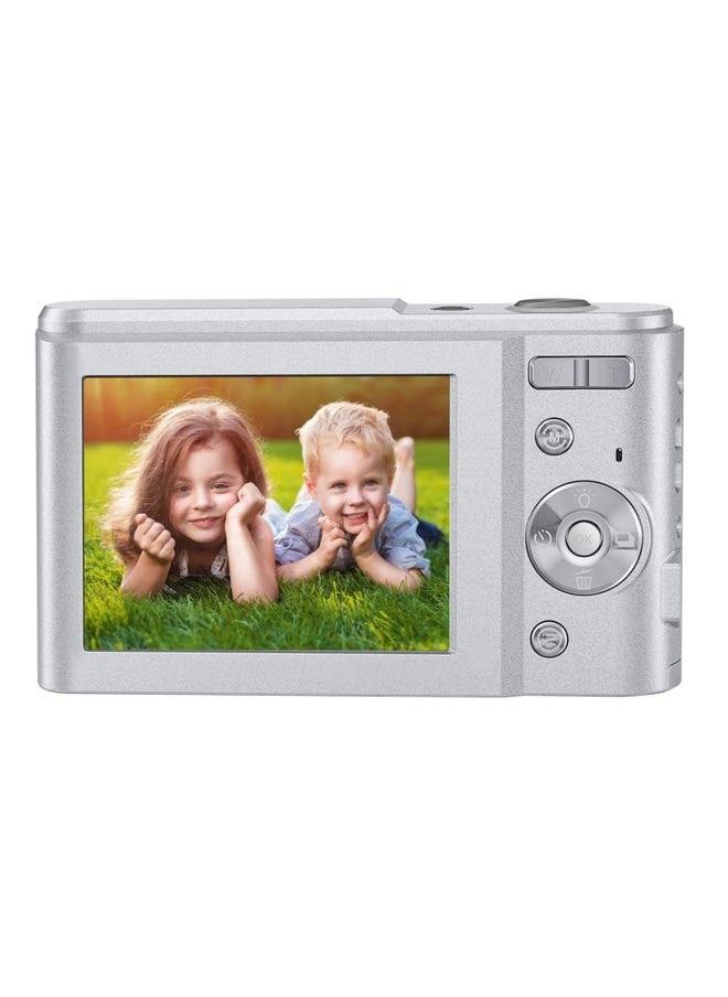 DC311 2.4 inch 36MP 16X Zoom 2.7K Full HD Digital Camera Children Card Camera, AU Plug (Silver)