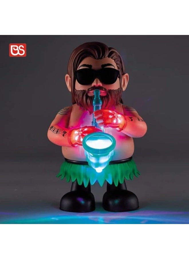 Battery Operated Musical Uncle Toy – Electric Dancing Action with Lights and Music