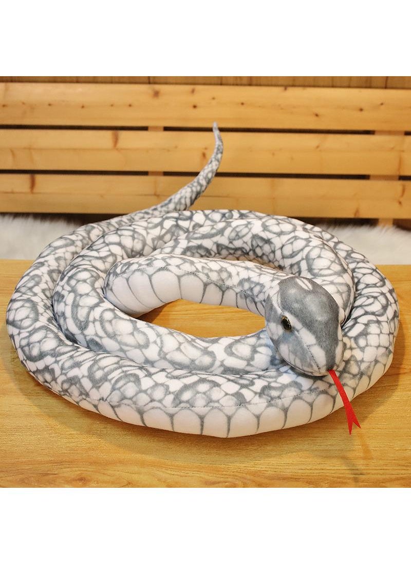 Excefore Realistic Wild Life Action Model Lifelike Snake Plush Toy Figurines Prank Props Stress Relif Toys Educational Toys Birthday Gift For Kids