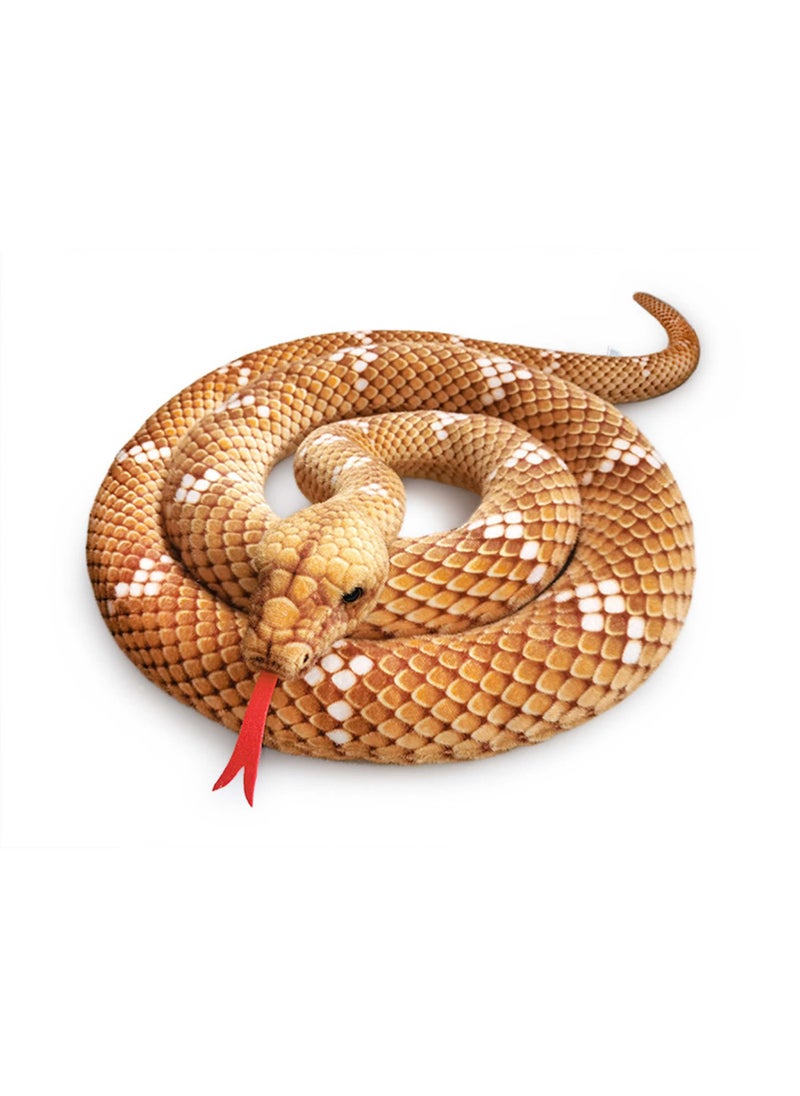 Excefore Realistic Wild Life Action Model Lifelike Snake Plush Toy Figurines Prank Props Stress Relif Toys Educational Toys Birthday Gift For Kids