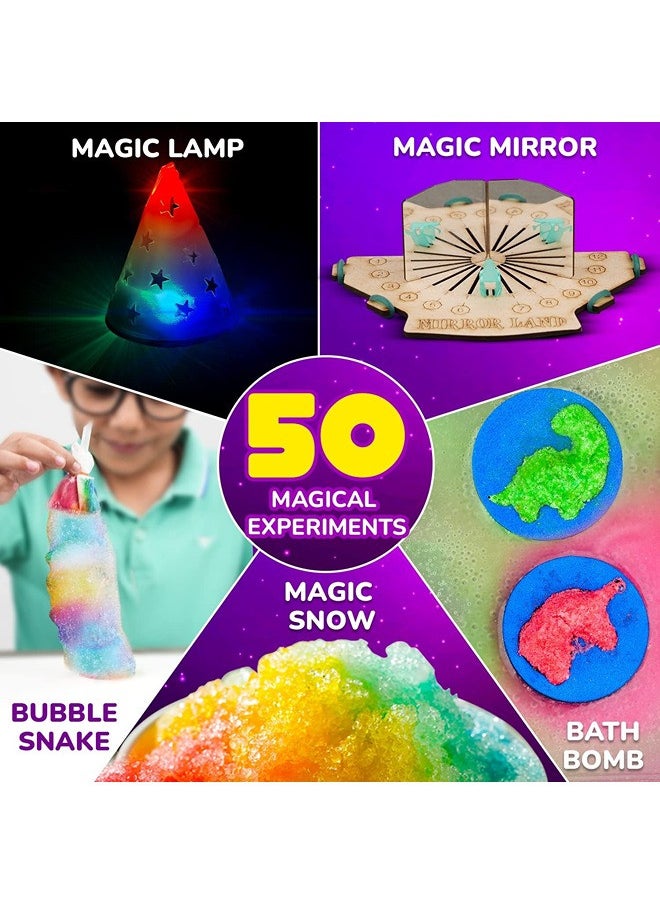 Smartivity Magic of Science Experiment Kit for Boys & Girls Age 4-6-8| Birthday Gift for Kids Age 4-8 | Kids Safe Physics & Chemistry Kit | STEM Educational Fun Toys | Made in India