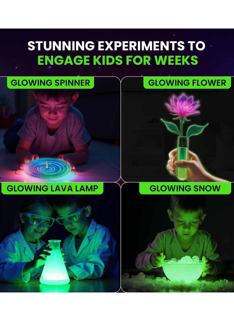 Smartivity Magic Glow in The Dark Science Experiment Kit for Kids 6-14 | Birthday Gifts for Boys & Girls | Chemistry Kit for Age 6-8-10-12-14 Years