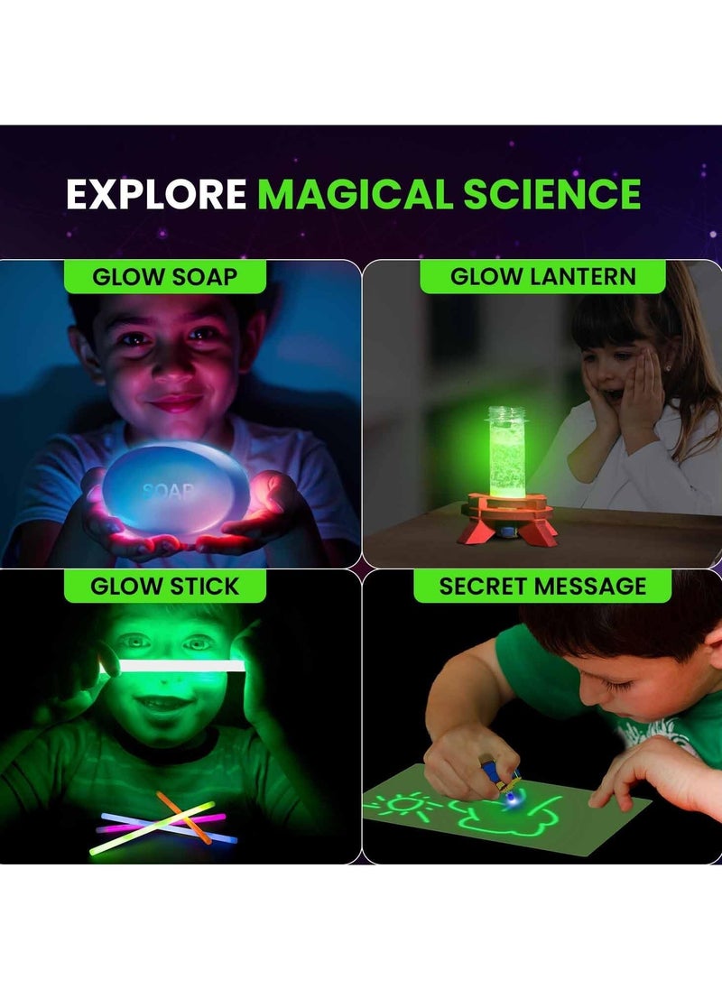 Smartivity Magic Glow in The Dark Science Experiment Kit for Kids 6-14 | Birthday Gifts for Boys & Girls | Chemistry Kit for Age 6-8-10-12-14 Years