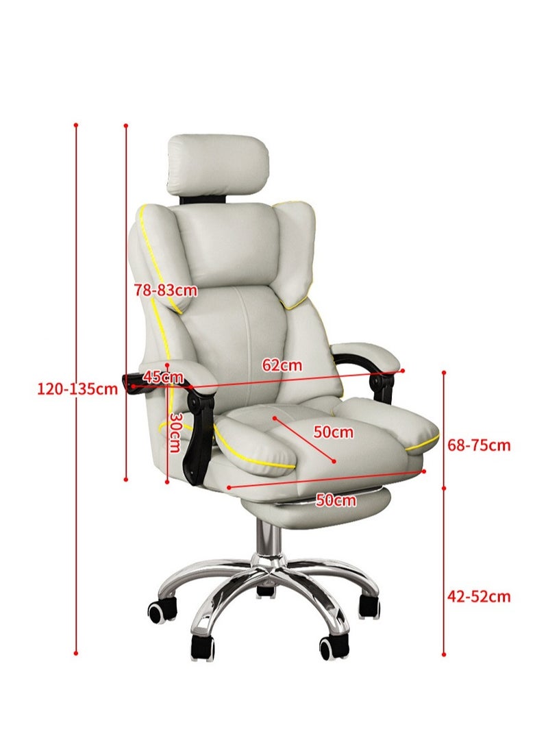 Comfortable Sedentary Lazy Sofa Boss Chair, Casual Gaming Gaming Chair, Home Lift Swivel Backrest Chair